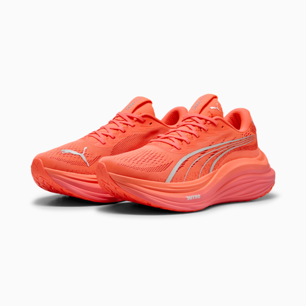 MagMax NITRO™ Running Shoes Men, Glowing Red-Peach Frost, large-ZAF