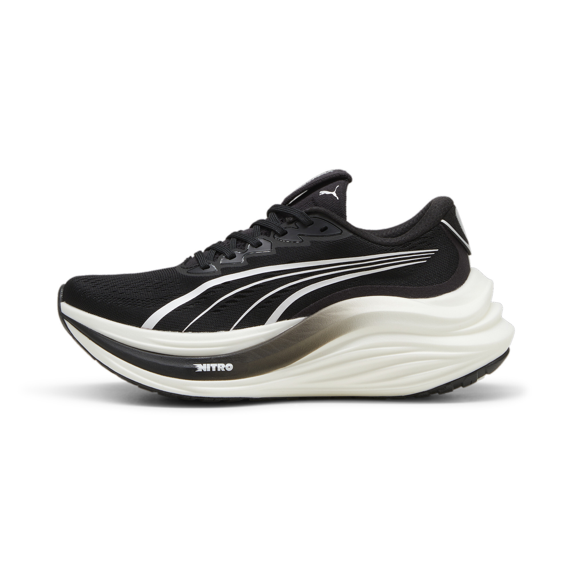 Puma MagMax NITRO™ Laufschuhe Damen | Black/White | Größe: 41