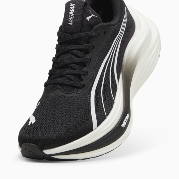 Zapatillas de running MagMax NITRO™ para mujer, PUMA Black-PUMA White, large-ARG