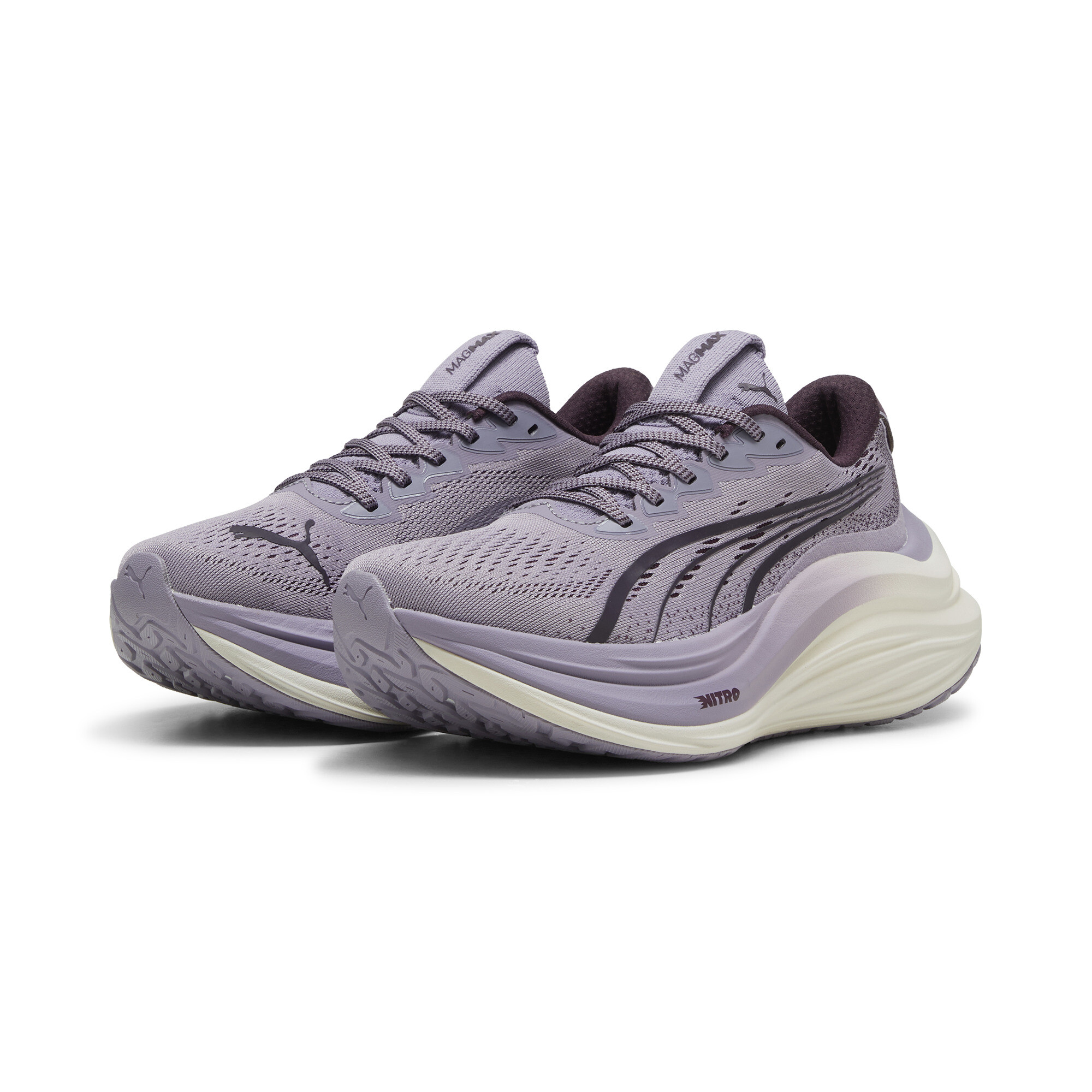 Women's Puma Mag Max NITRO™ Running Shoes, Purple, Size 41, Shoes