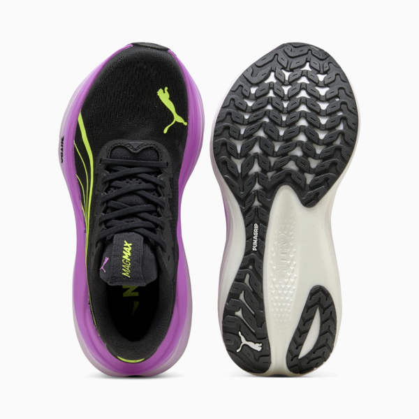 MagMax NITRO™ Running Shoes Women, PUMA Black-Yellow Alert, large-ZAF