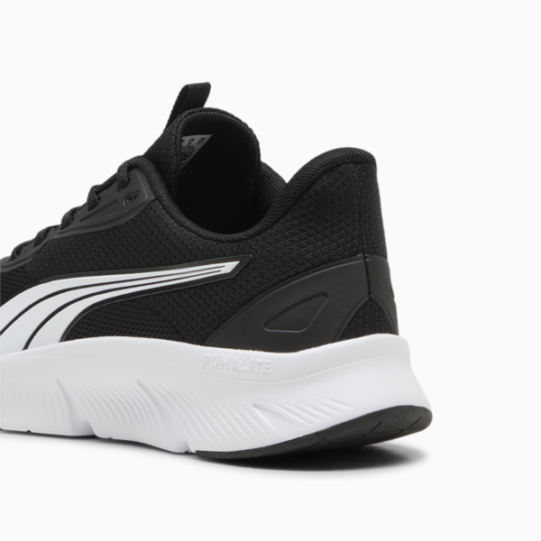 FlexFocus Lite Modern Running Shoes Unisex, PUMA Black-PUMA White, large-ZAF