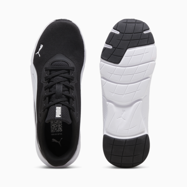 FlexFocus Lite Modern Running Shoes Unisex, PUMA Black-PUMA White, large-ZAF