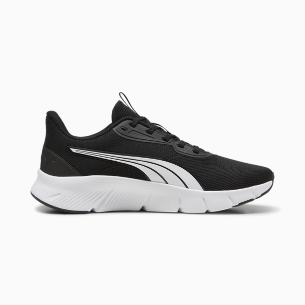 FlexFocus Lite Modern Running Shoes Unisex, PUMA Black-PUMA White, large-ZAF