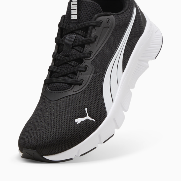 FlexFocus Lite Modern Running Shoes Unisex, PUMA Black-PUMA White, large-ZAF