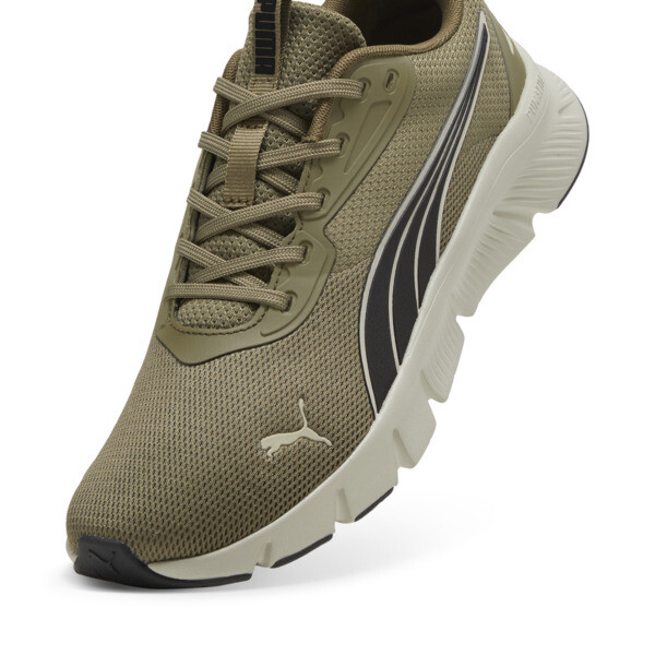 Puma stylish olive green shoes top