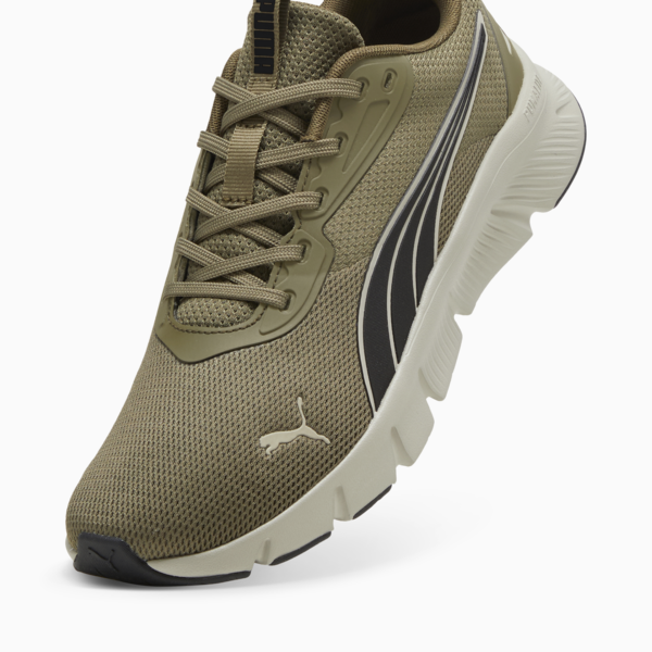 FlexFocus Lite Modern Running Shoes Unisex, PUMA Olive-Desert Dust, large-ZAF