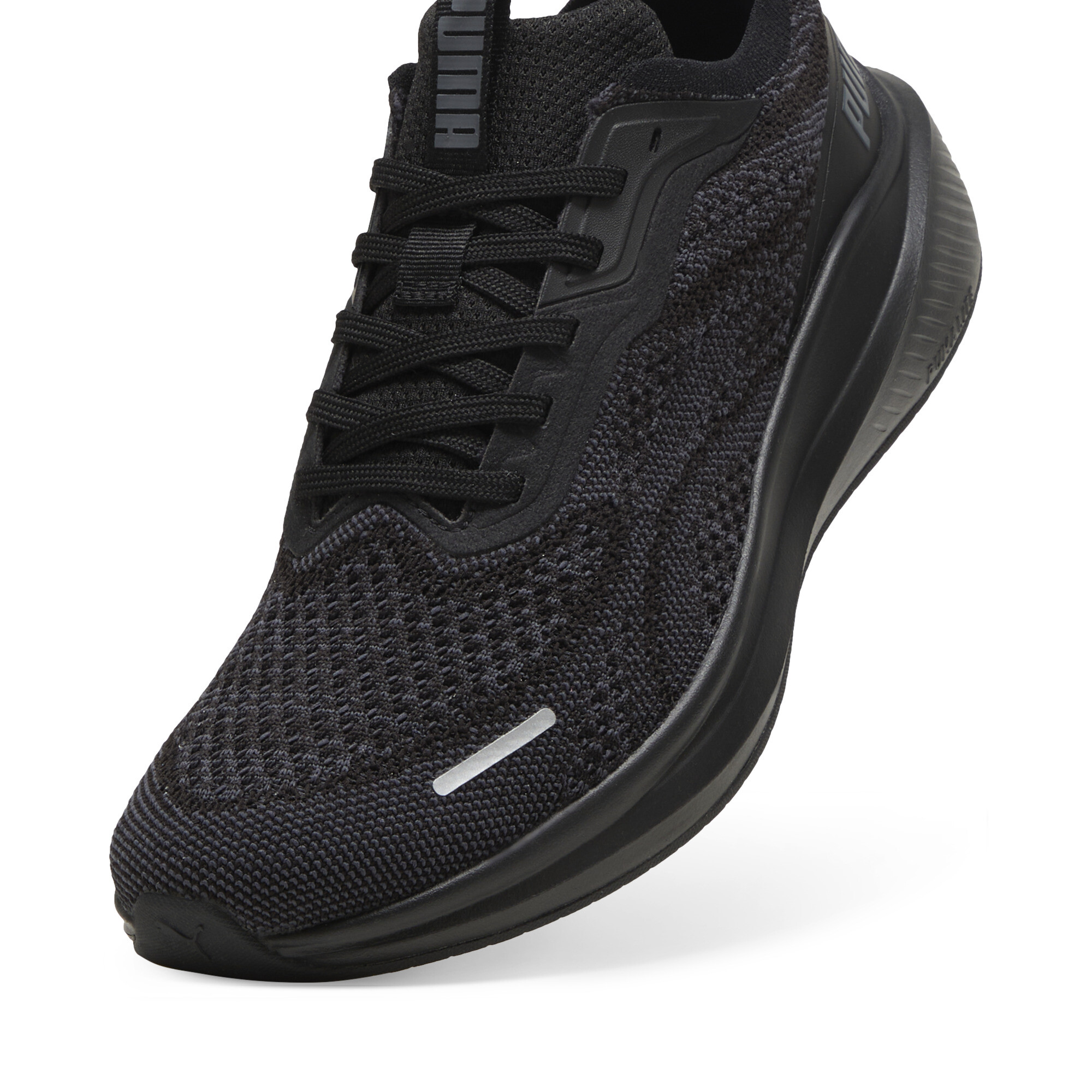 PUMA Skyrocket Lite Engineered Running Shoes Unisex In Black, Size EU 44.5