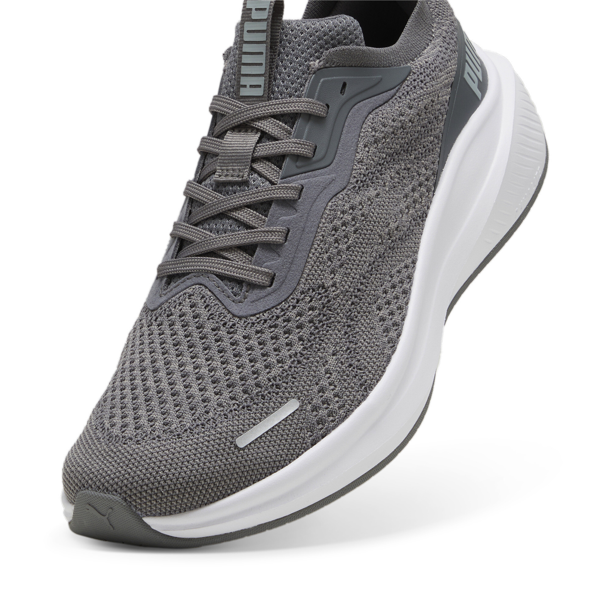 PUMA Skyrocket Lite Engineered Running Shoes Unisex In Gray, Size EU 44