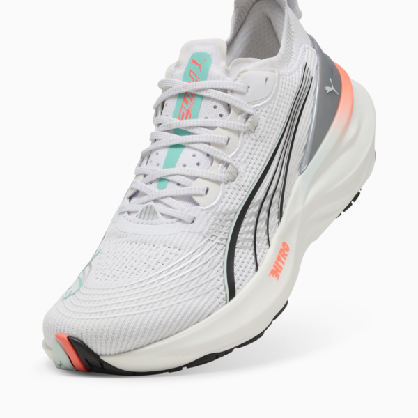 ForeverRun NITRO™ 2 Running Shoes Men, PUMA White-Glowing Red, large-MEX