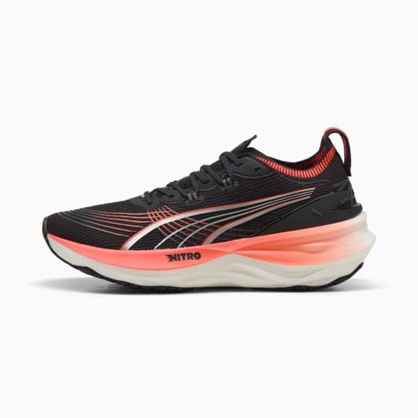 Zapatillas de running ForeverRun NITRO™ 2 para hombre, PUMA Black-Glowing Red, large-ARG