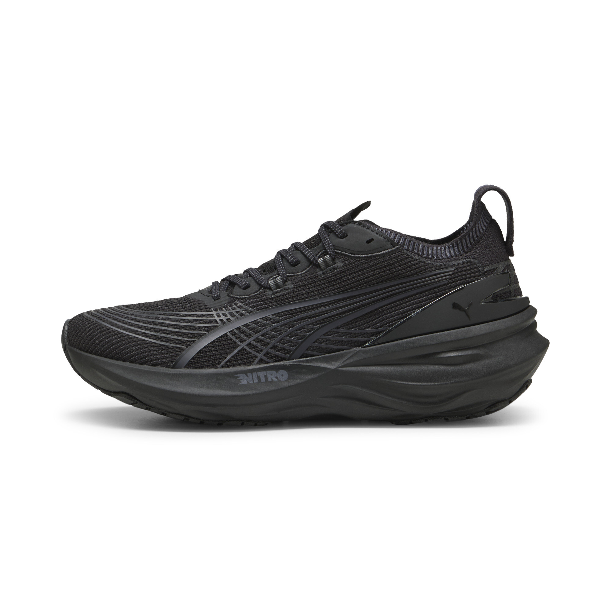 Puma ForeverRun NITRO™ 2 Laufschuhe Herren | Black/Galactic Gray | Größe: 42.5