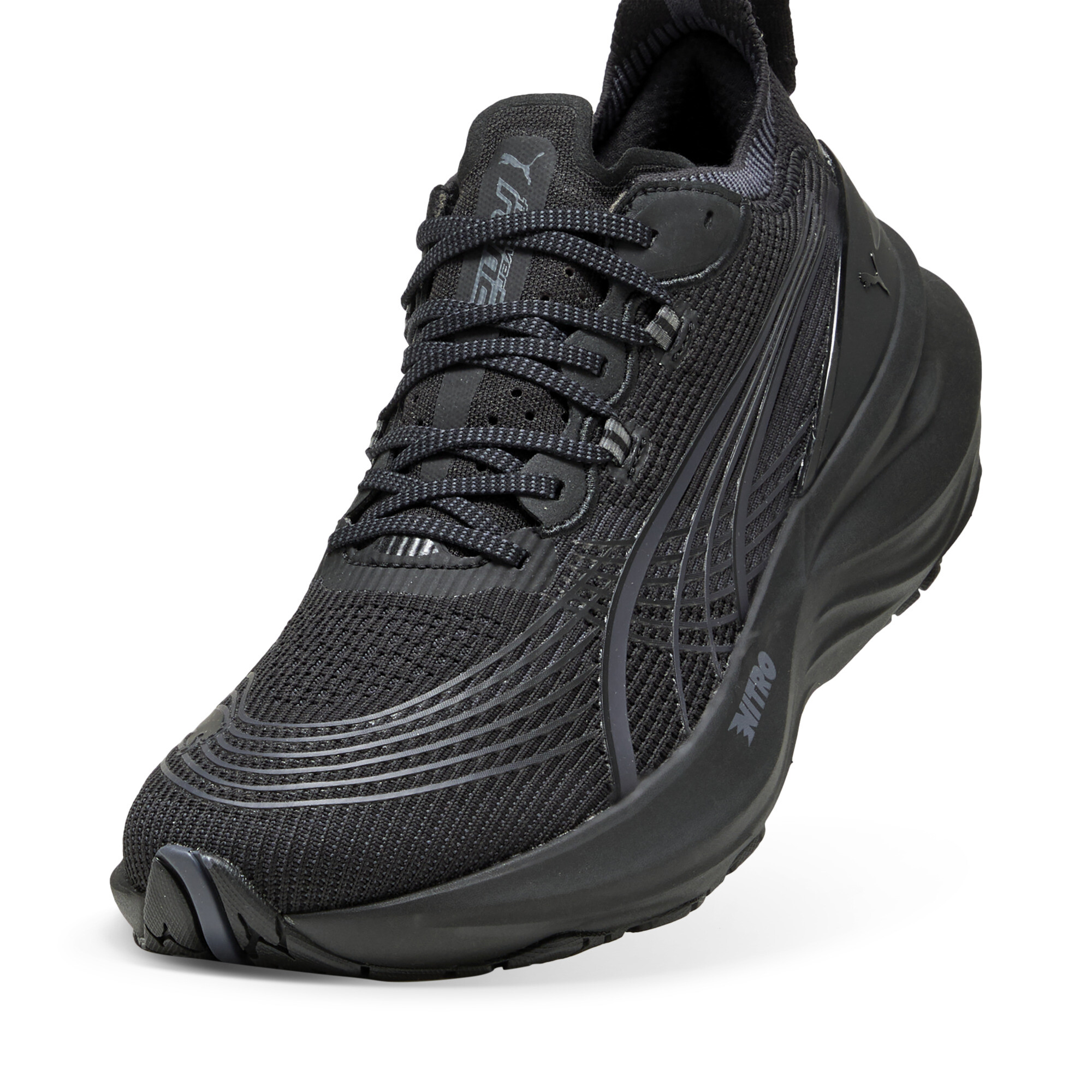 ForeverRun NITRO™ 2 hardloopschoenen voor Heren, Zwart/Grijs, Maat 40,5 | PUMA