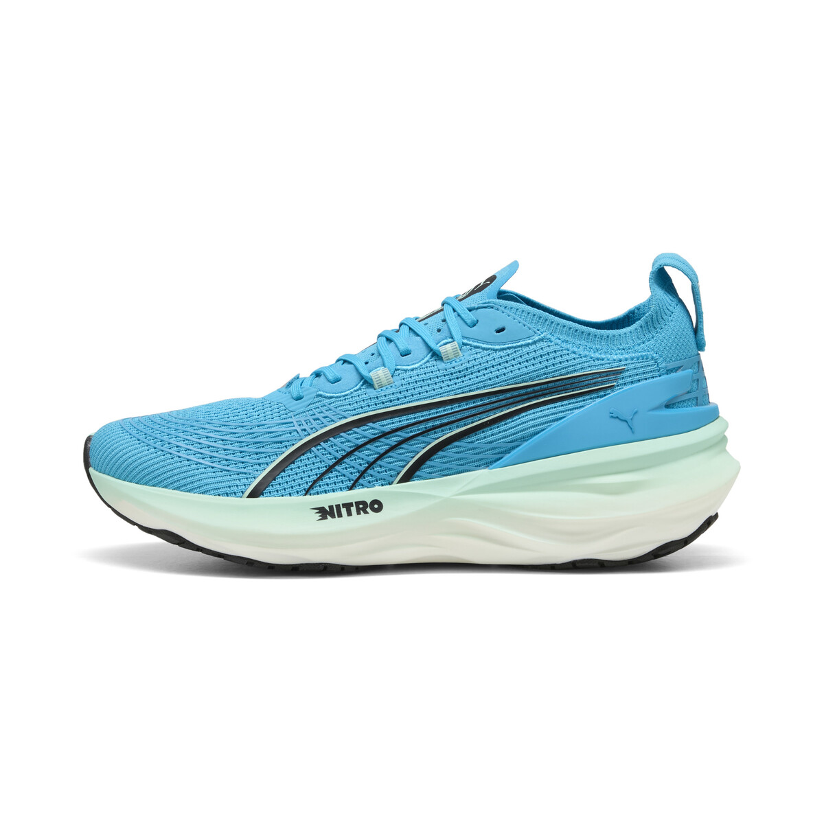 ForeverRun NITRO™ 2 Running Shoes Men in Speed Blue/Mint Melt by PUMA, UK 8