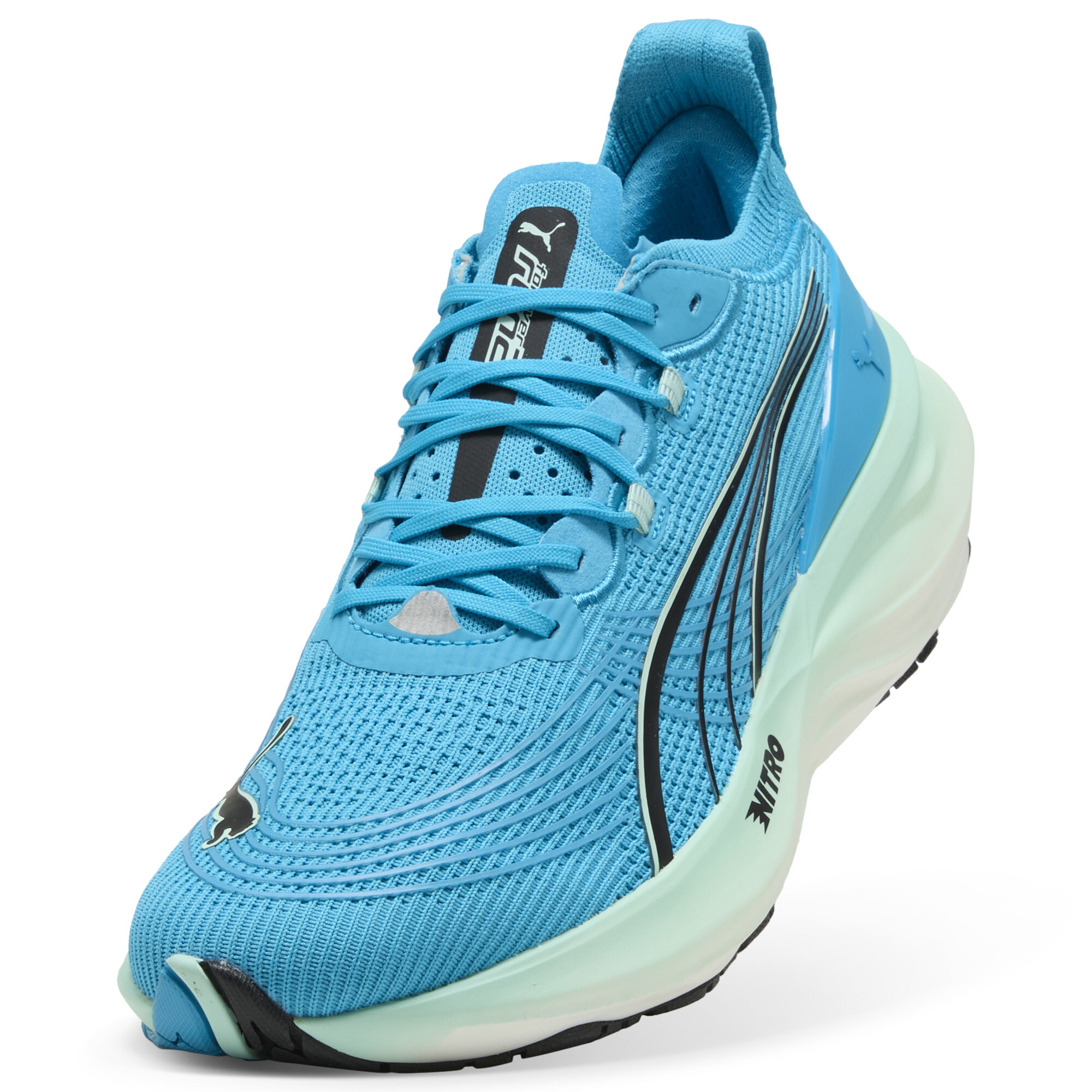 PUMA ForeverRun NITROâ¢ 2 hardloopschoenen voor Heren, Blauw, Maat 42,5 thumbnail 2