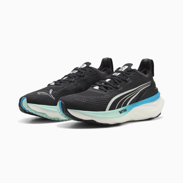 ForeverRun NITRO™ 2 Running Shoes Men, PUMA Black-Speed Blue, large-ZAF