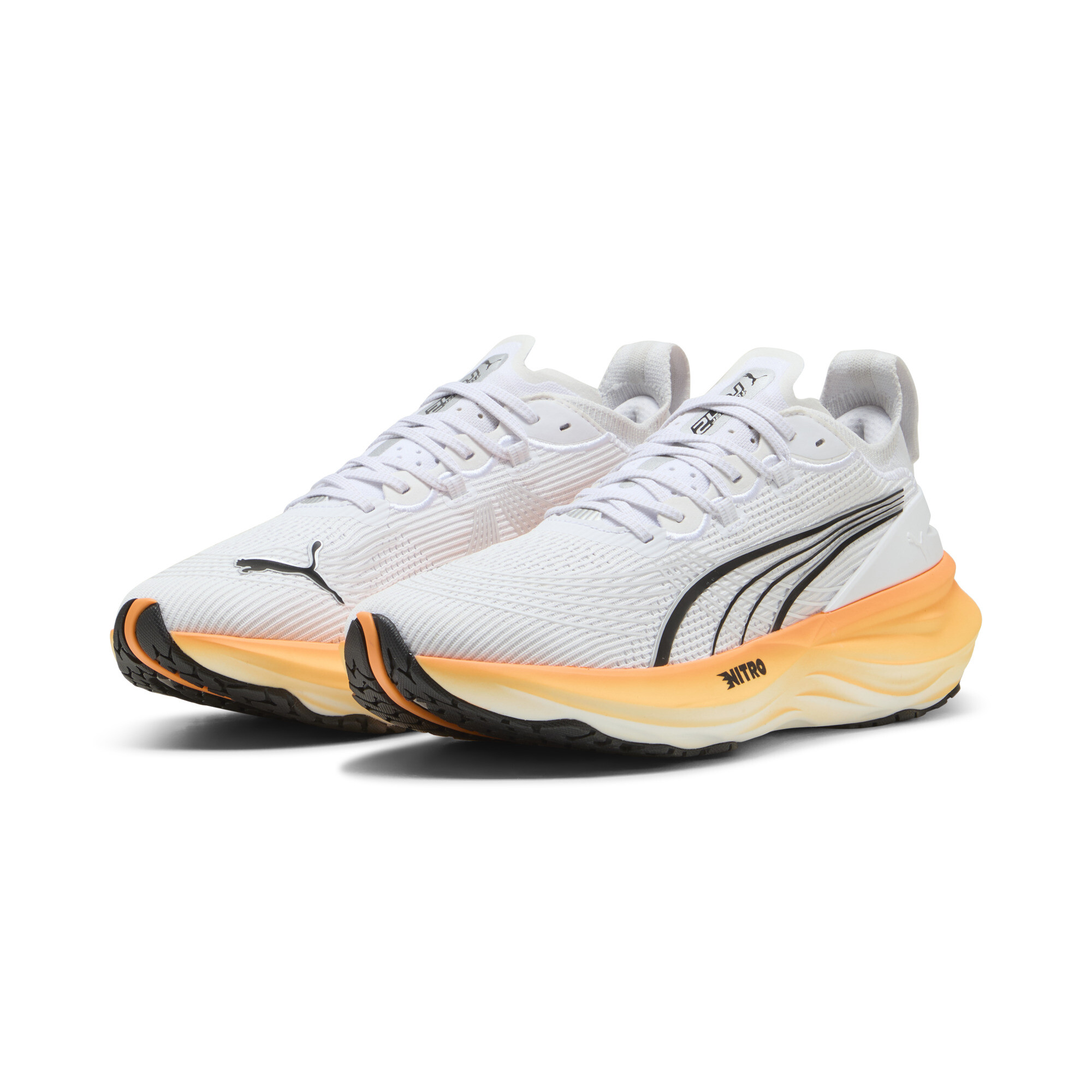 PUMA ForeverRun NITROâ¢ 2 hardloopschoenen voor Heren, Wit, Maat 40,5