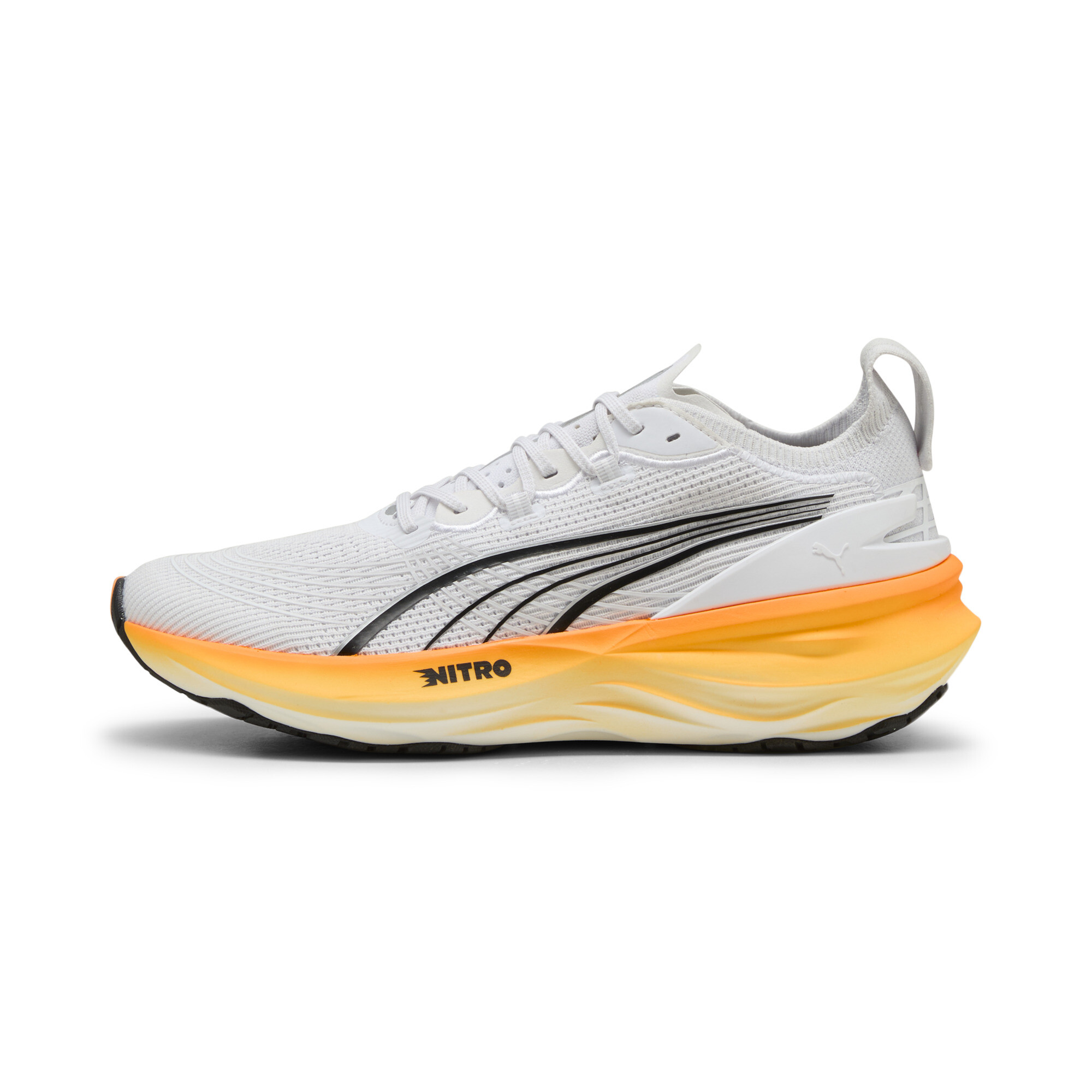 PUMA ForeverRun NITROâ¢ 2 hardloopschoenen voor Heren, Wit, Maat 40,5 thumbnail 5