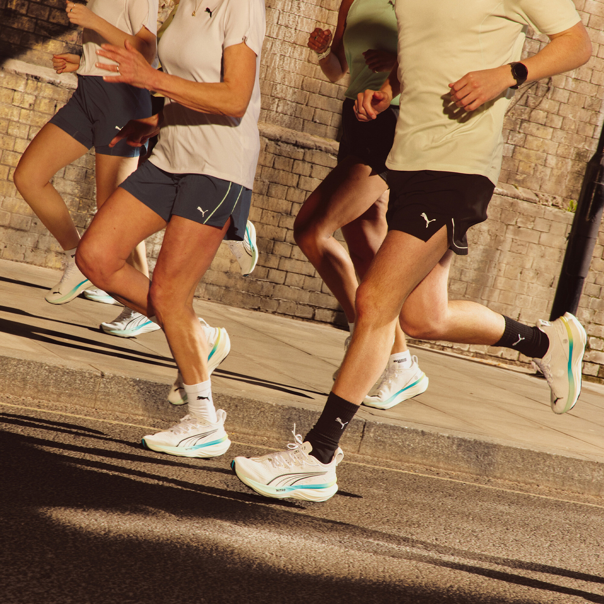 PUMA ForeverRun NITROâ¢ 2 hardloopschoenen voor Heren, Blauw/Wit, Maat 42 thumbnail 2