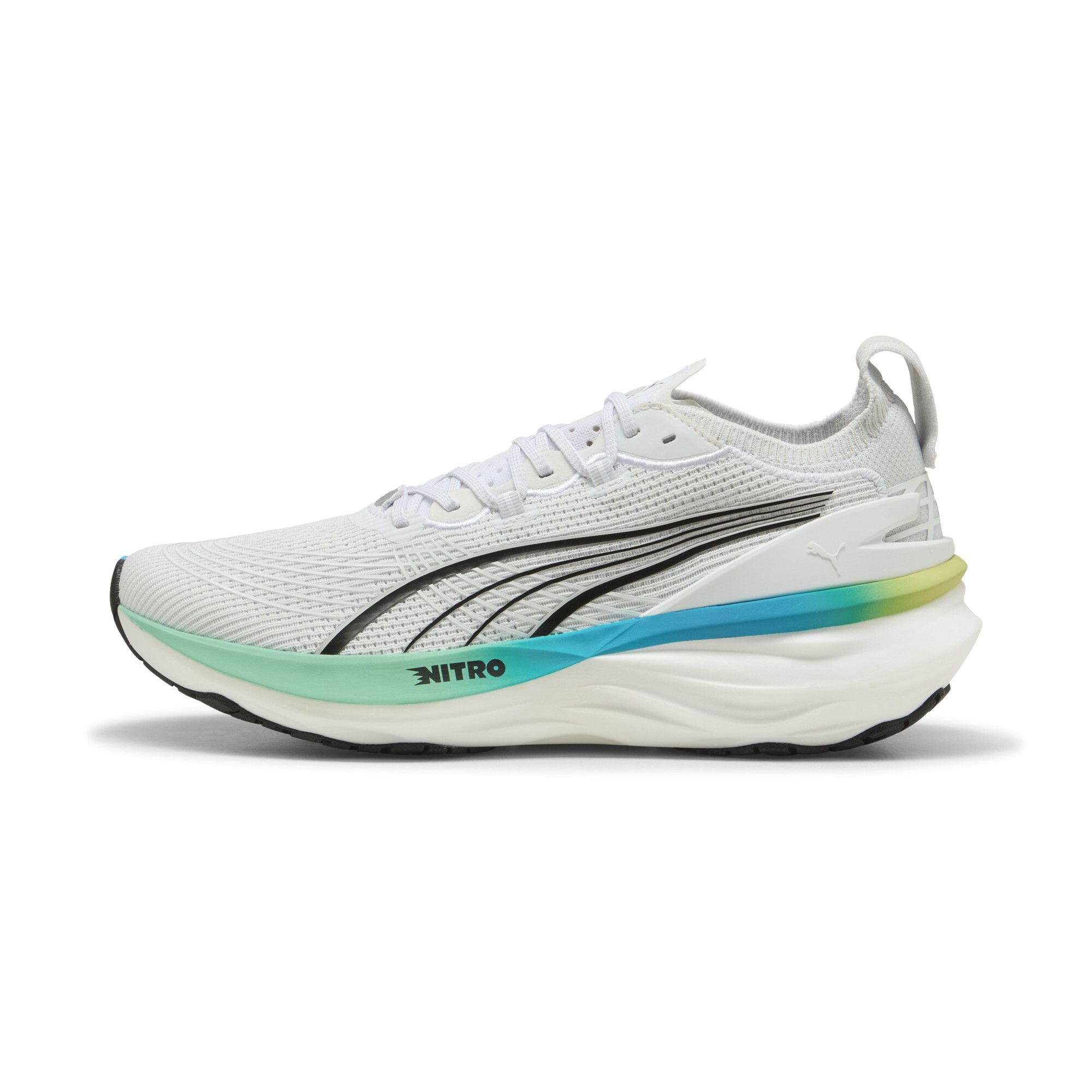 PUMA ForeverRun NITROâ¢ 2 hardloopschoenen voor Heren, Blauw/Wit, Maat 42 thumbnail 6