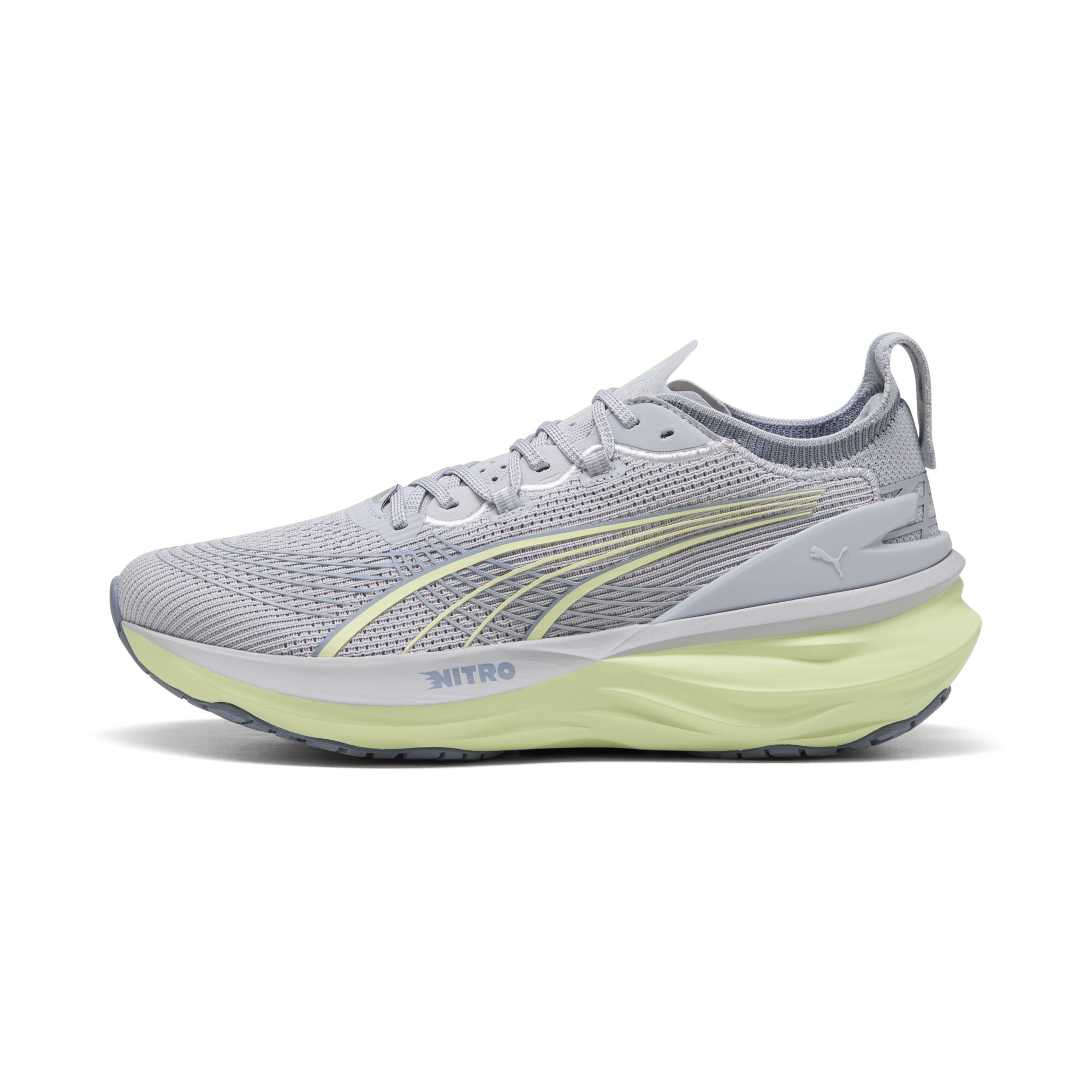 PUMA ForeverRun NITRO™ 2 hardloopschoenen voor Heren, Zilver, Maat 40,5 thumbnail 5