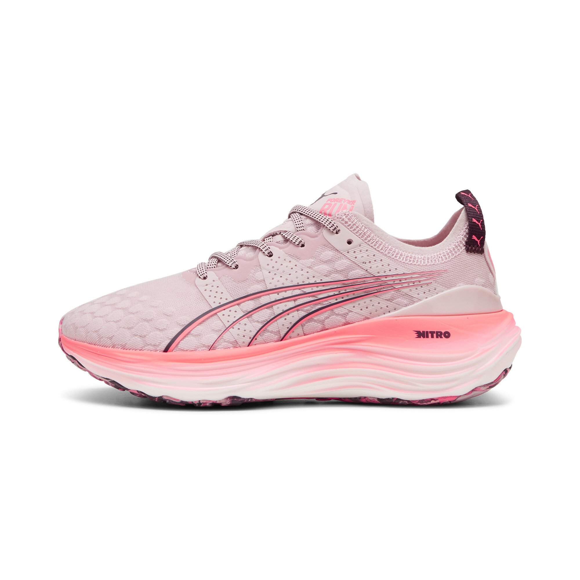 Women's Puma Forever Run NITRO™ Running Shoes, Pink, Size 40.5, Sports