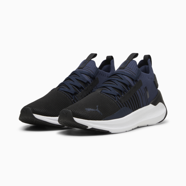 Zapatillas de correr SOFTRIDE Symmetry Fuzion unisex, PUMA Black-Club Navy-PUMA White, large-ARG