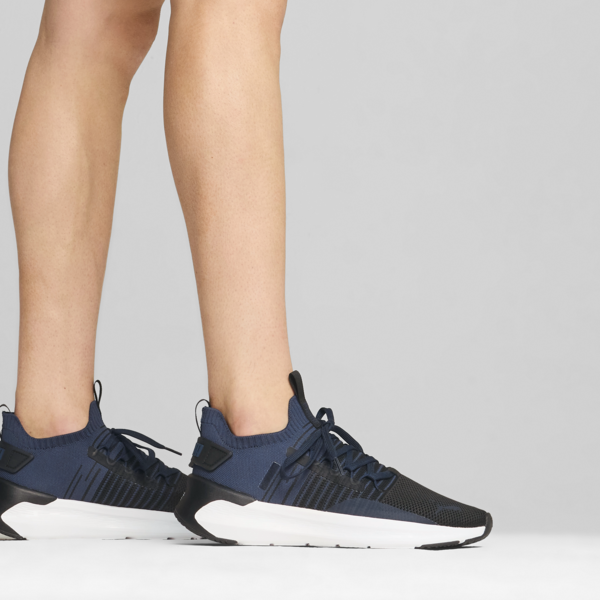 Zapatillas de correr SOFTRIDE Symmetry Fuzion unisex, PUMA Black-Club Navy-PUMA White, large-ARG