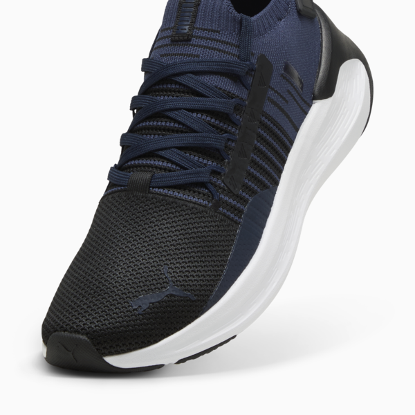 Zapatillas de correr SOFTRIDE Symmetry Fuzion unisex, PUMA Black-Club Navy-PUMA White, large-ARG