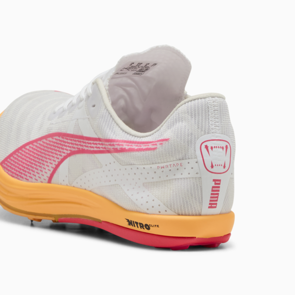Crossfox NITRO™ Elite Spikes, PUMA White-Sun Stream-Sunset Glow, large-ZAF
