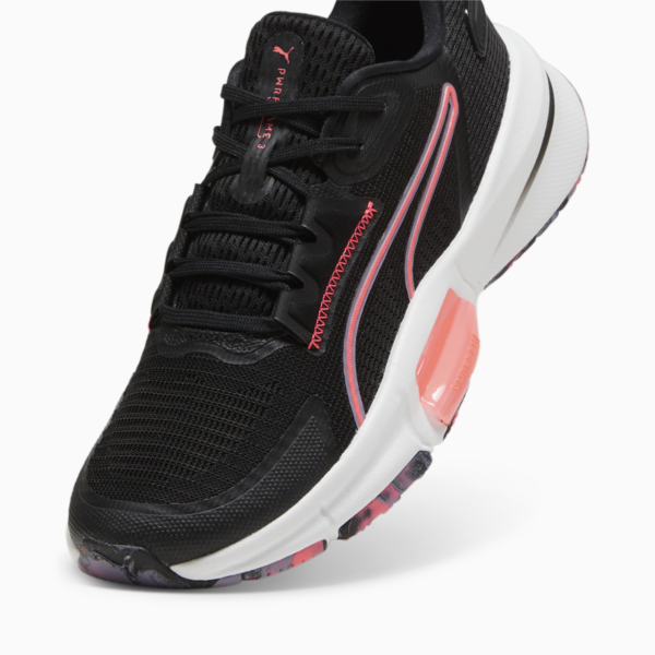 PWRFrame TR 3 Training Shoes Women, PUMA Black-Sunset Glow, large-ZAF