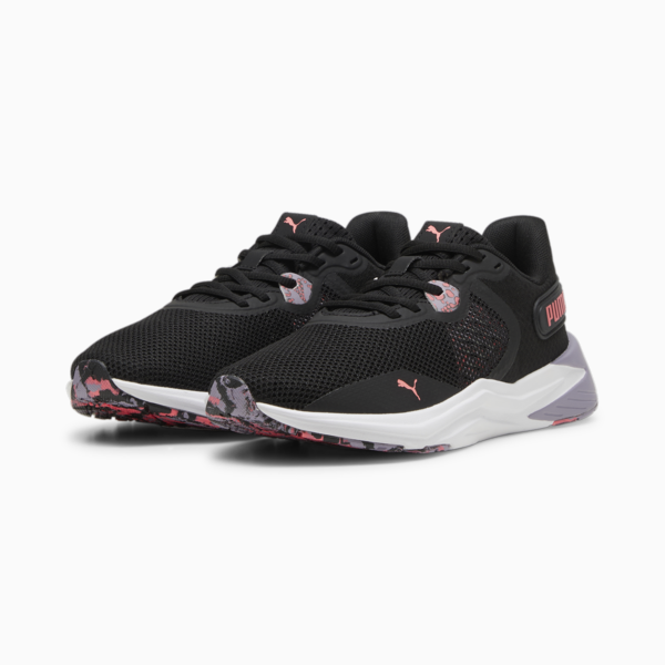 Disperse XT 3 Training Shoes Women, PUMA Black-Sunset Glow-Pale Plum, large-MEX