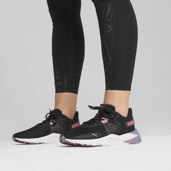 Disperse XT 3 Training Shoes Women, PUMA Black-Sunset Glow-Pale Plum, large-MEX