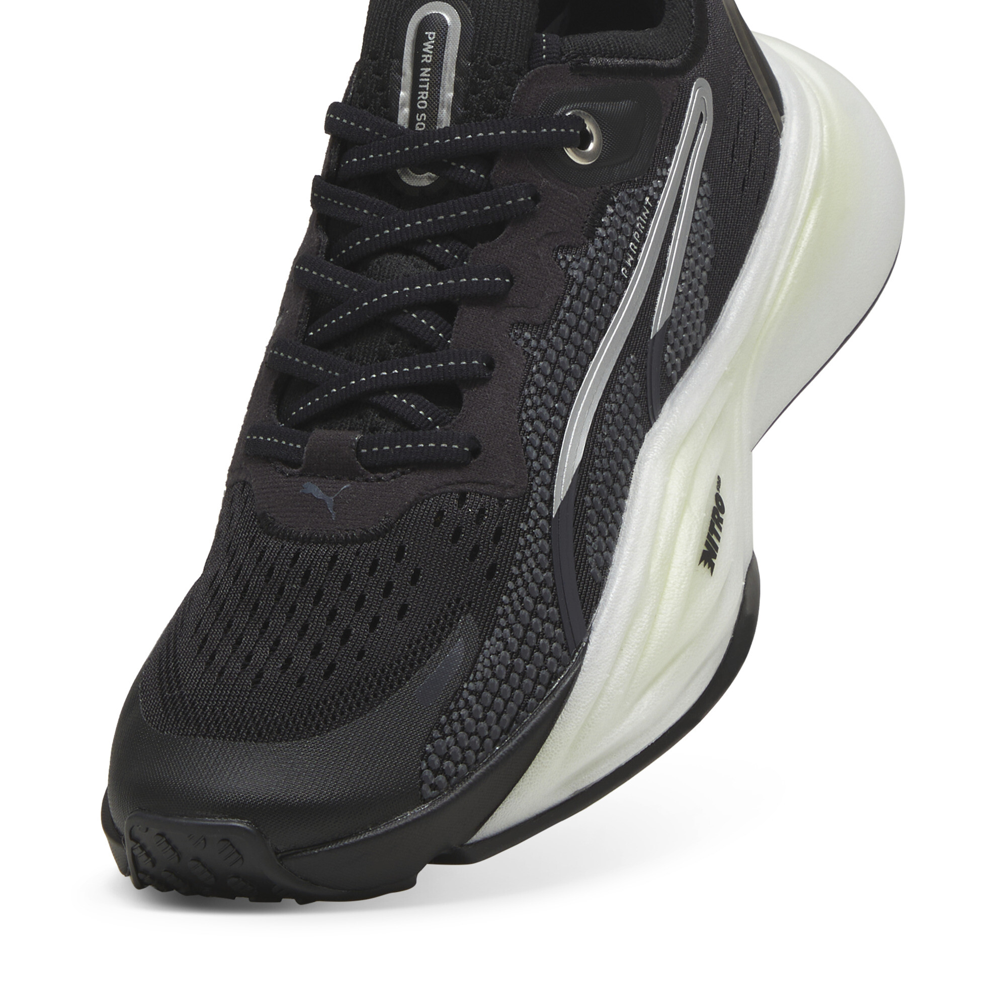 Women's PUMA PWR NITRO™ SQD 2 Training Shoes Women In Black, Size EU 38.5