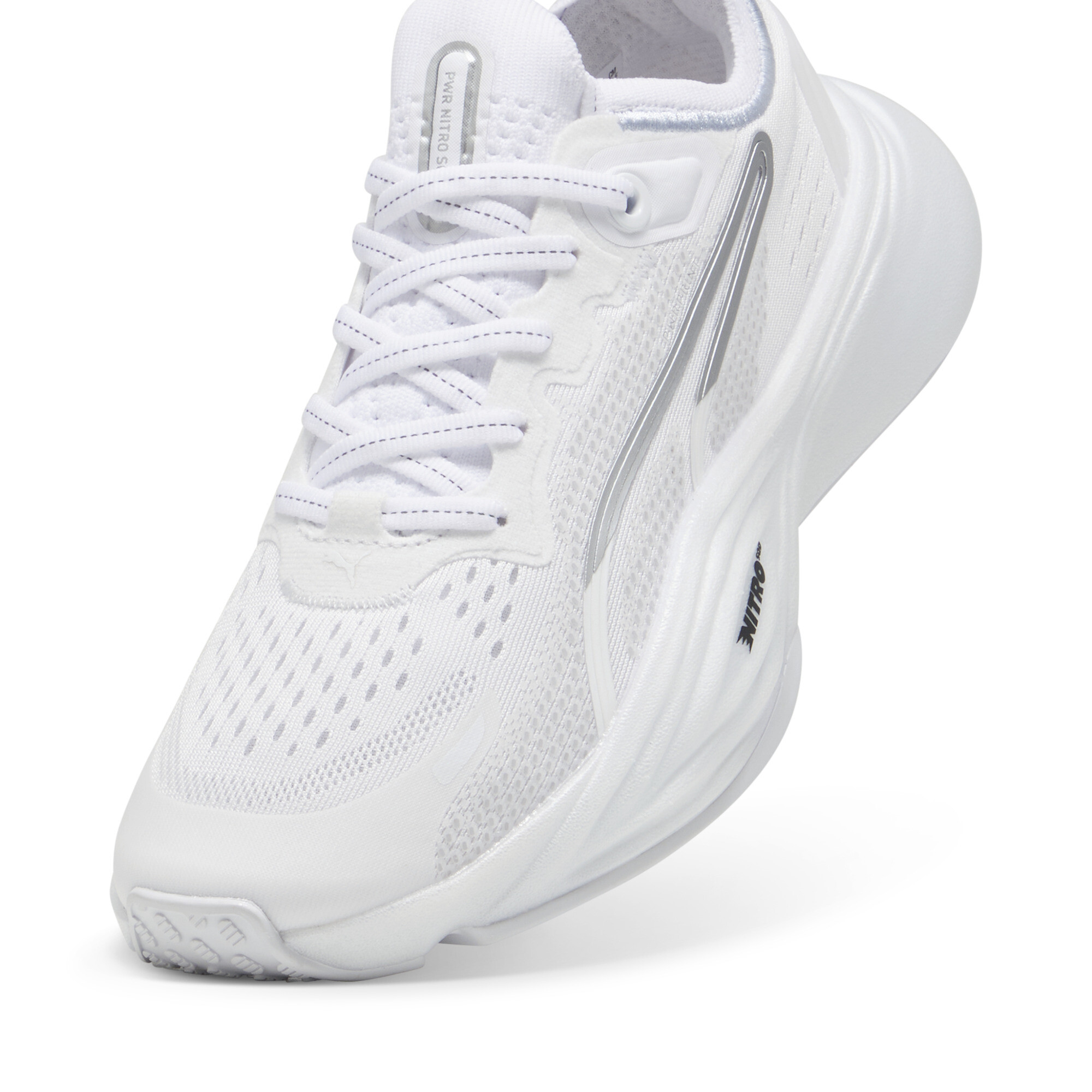 Women's Puma PWR NITRO™ SQD 2 Training Shoes, White, Size 37, Shoes