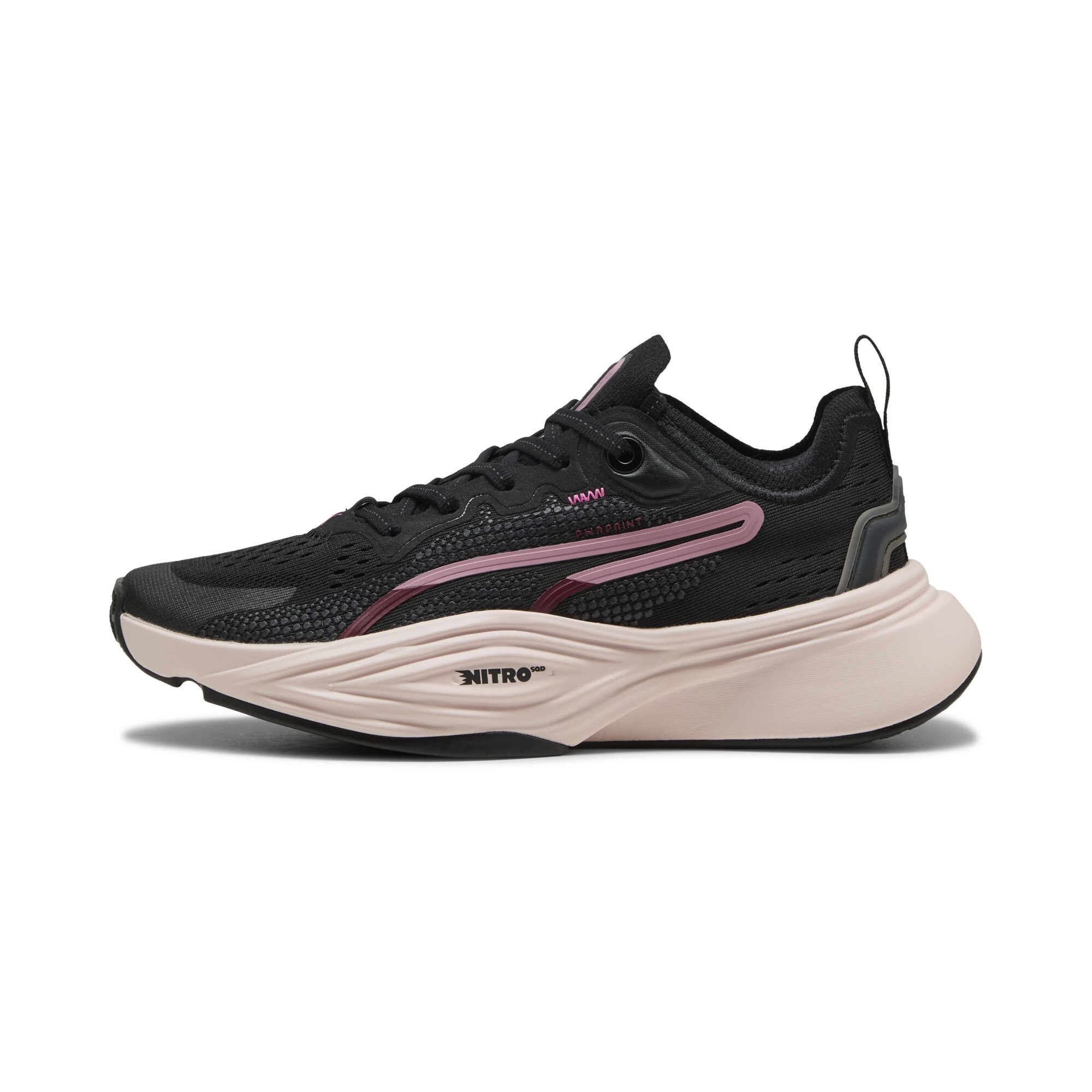 PUMA PWR NITROâ¢ SQD 2 trainingsschoenen voor Dames, Roze/Zwart, Maat 41 thumbnail 5