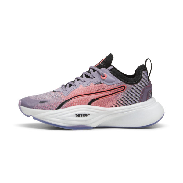 Puma Pwr Nitro™ Sqd 2 Women's Training Shoes In Pale Plum-sunset Glow- White