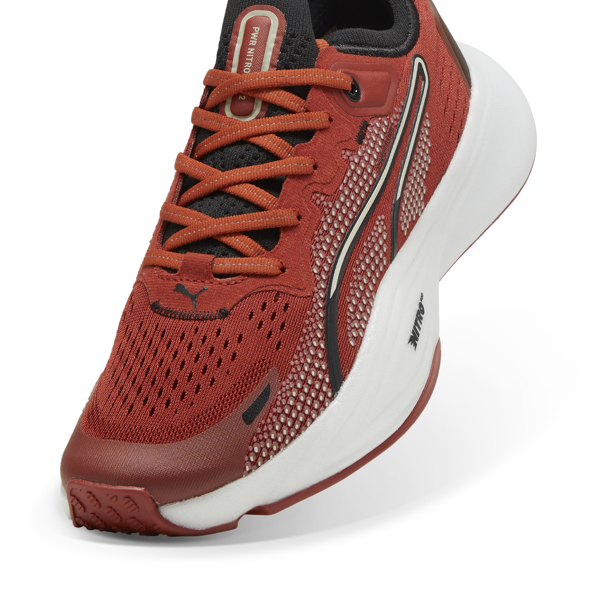 PWR NITRO™ SQD 2 trainingsschoenen, Zwart/Rood/Wit, Maat 42 | PUMA