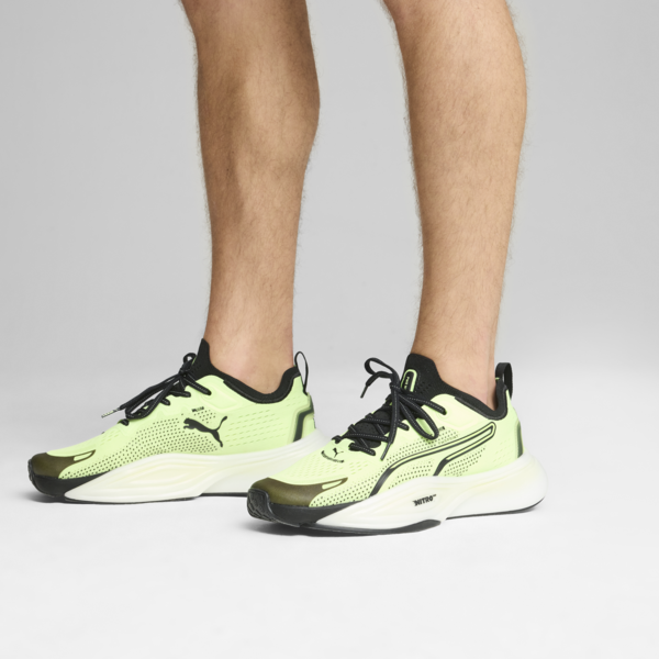 PWR NITRO™ SQD 2 Training Shoes, Fizzy Apple-PUMA Black-PUMA White, large-MEX