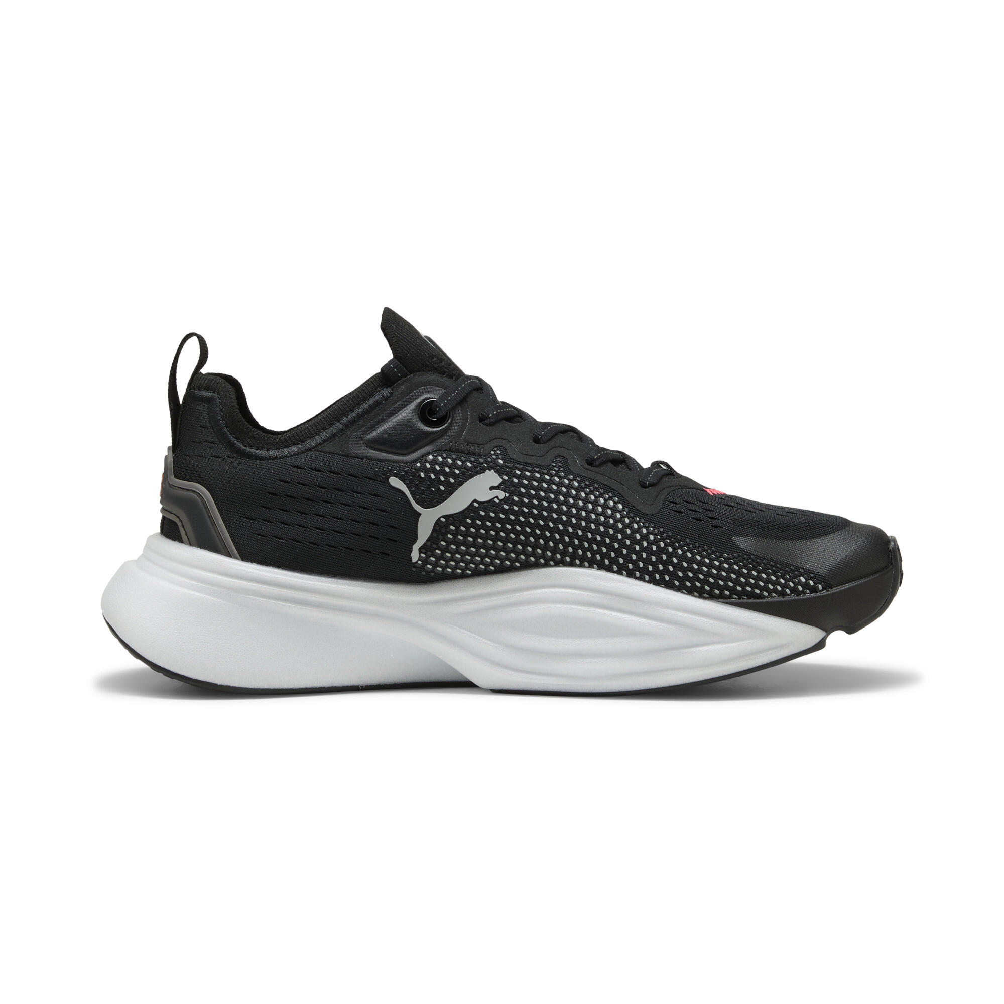 PUMA PWR NITROâ¢ SQD 2 trainingsschoenen, Zwart/Grijs/Rood, Maat 40,5 thumbnail 3