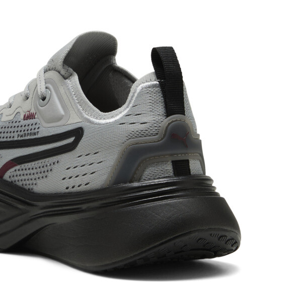 Zapatillas de training PWR NITRO™ SQD 2, Gray Echo-PUMA Black-Ruby Shimmer-PUMA White, large-ARG