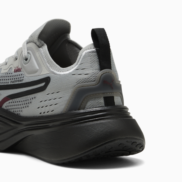 Zapatillas de entrenamiento PWR NITRO™ SQD 2, Gray Echo-PUMA Black-Ruby Shimmer-PUMA White, large-ARG