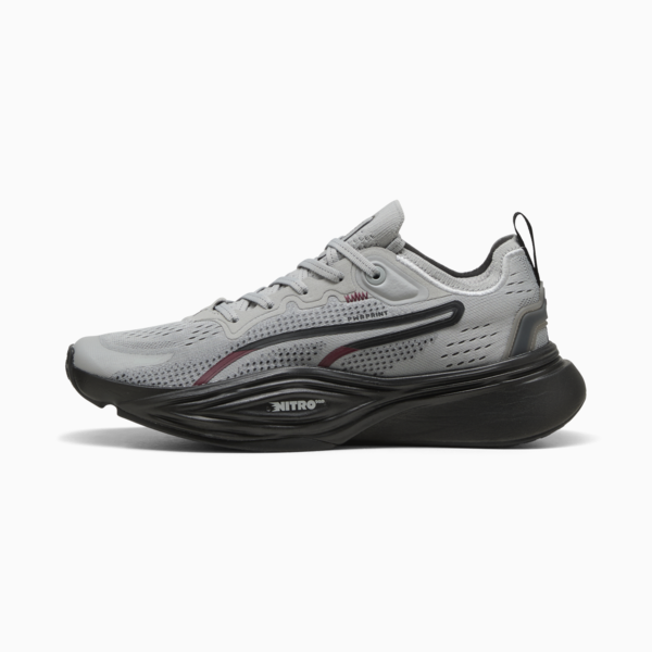Zapatillas de entrenamiento PWR NITRO™ SQD 2, Gray Echo-PUMA Black-Ruby Shimmer-PUMA White, large-ARG