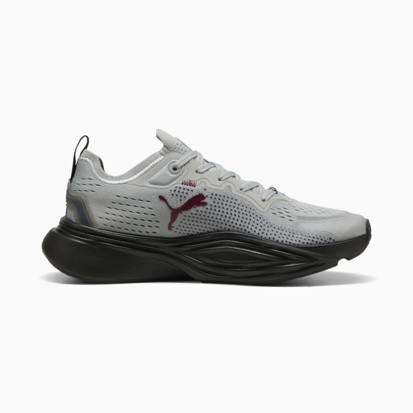 Zapatillas de entrenamiento PWR NITRO™ SQD 2, Gray Echo-PUMA Black-Ruby Shimmer-PUMA White, large-ARG