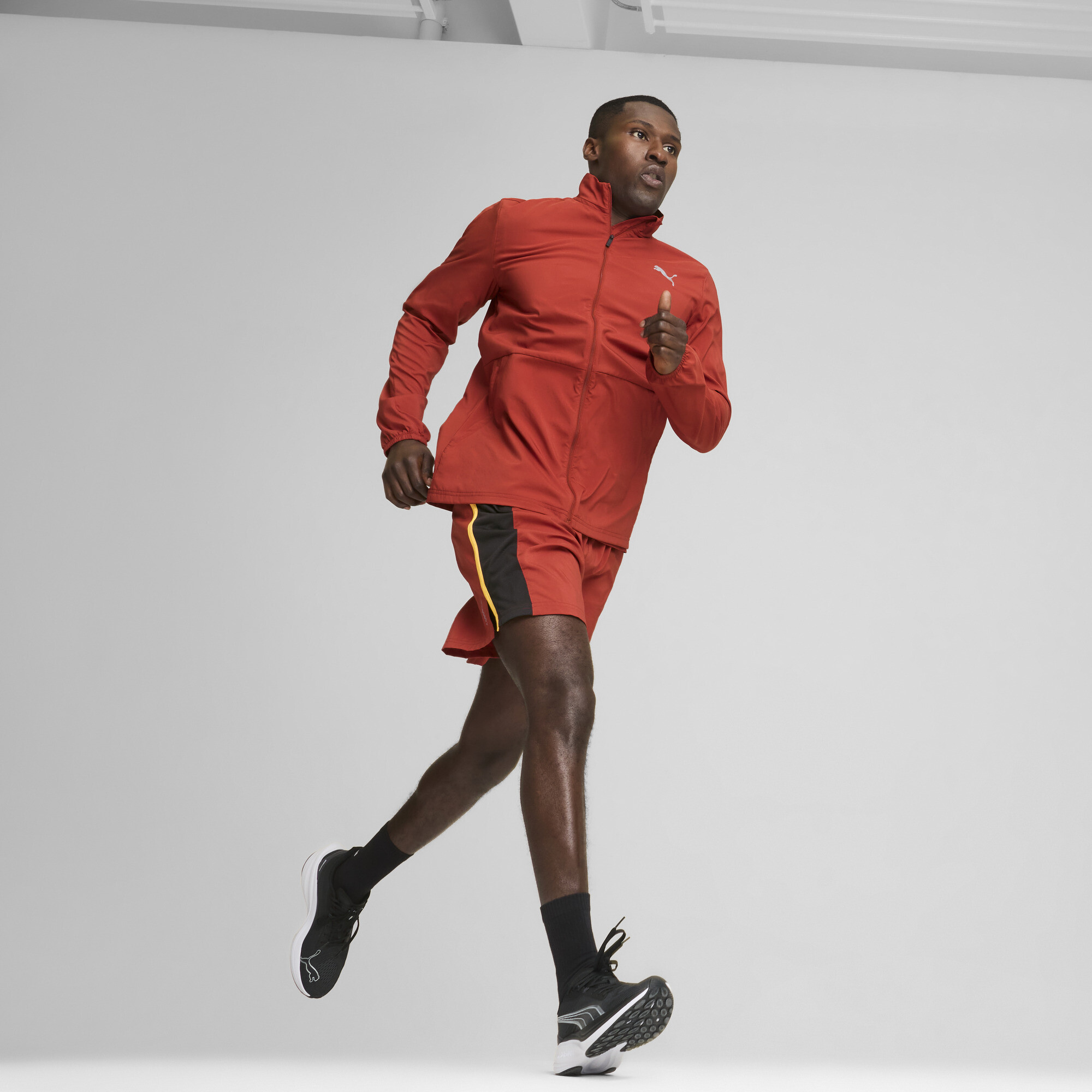 PUMA Darter Pro hardloopschoenen, Zwart/Wit, Maat 42 thumbnail 7