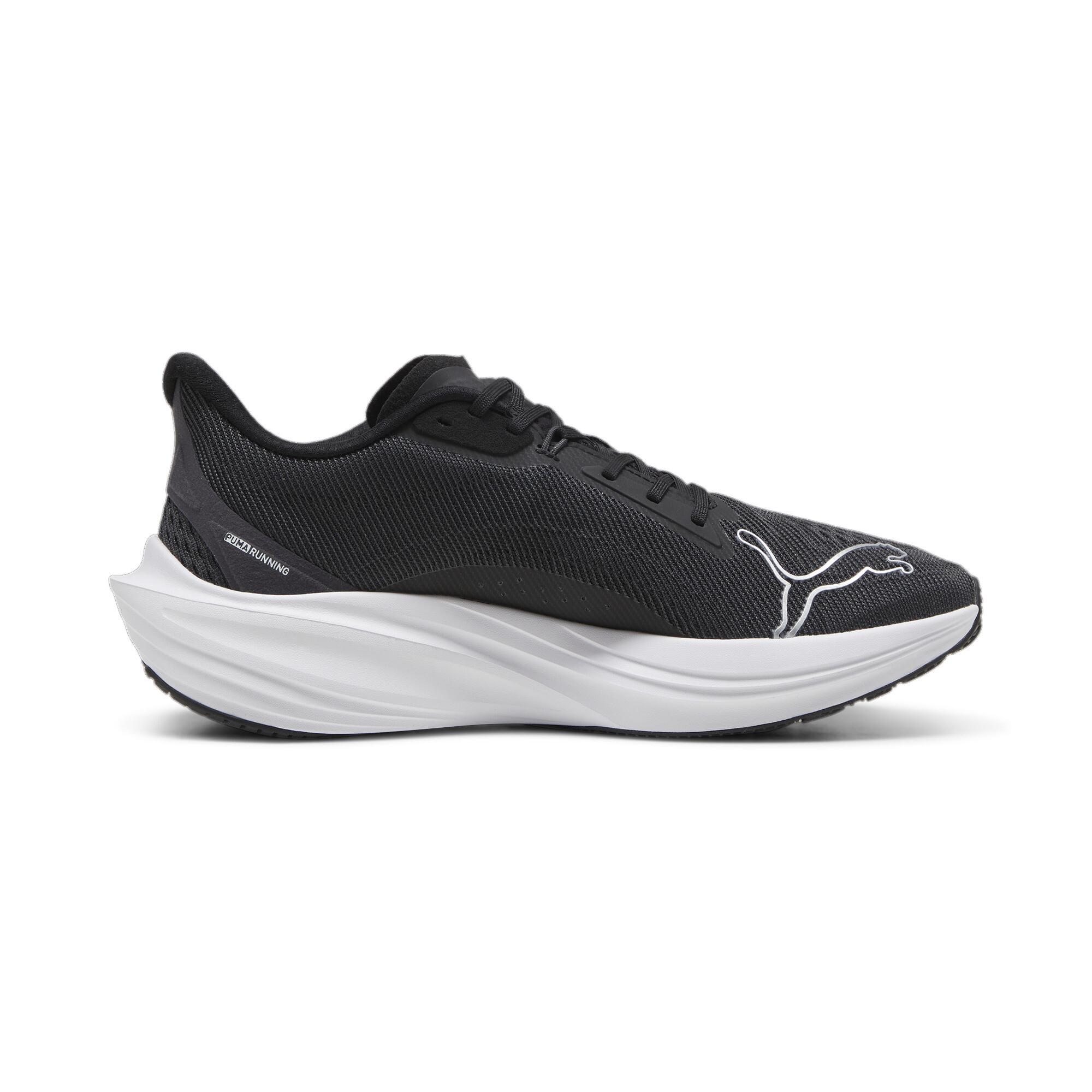 Men's PUMA Darter Pro Running Shoes In Black, Size EU 40.5