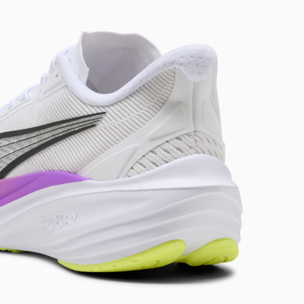 Darter Pro Running Shoes, PUMA White-Pure Magenta-Yellow Alert, large-ZAF