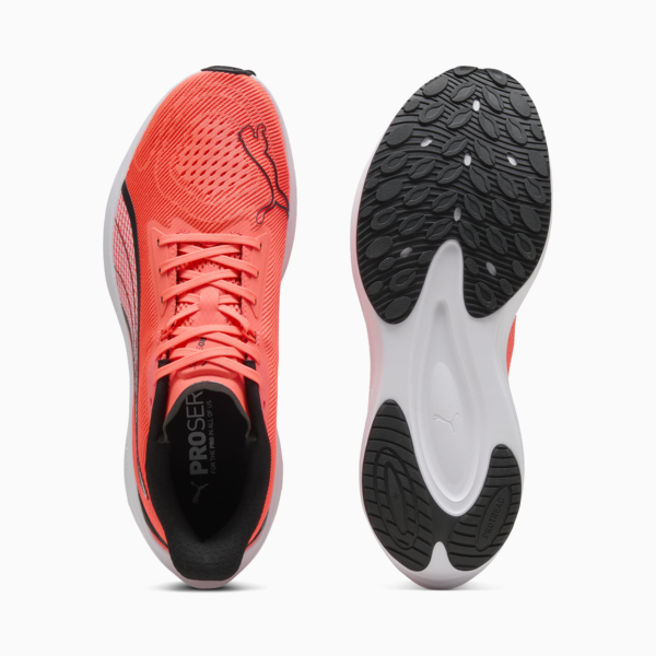 Darter Pro Running Shoes, Glowing Red-PUMA Black, large-ZAF