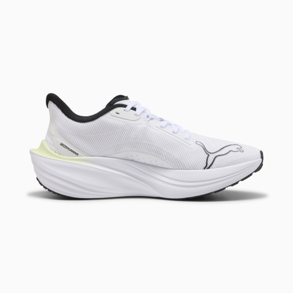 Tenis de running Darter Pro, PUMA White-PUMA Black-Mint Melt-Speed Blue, large-MEX