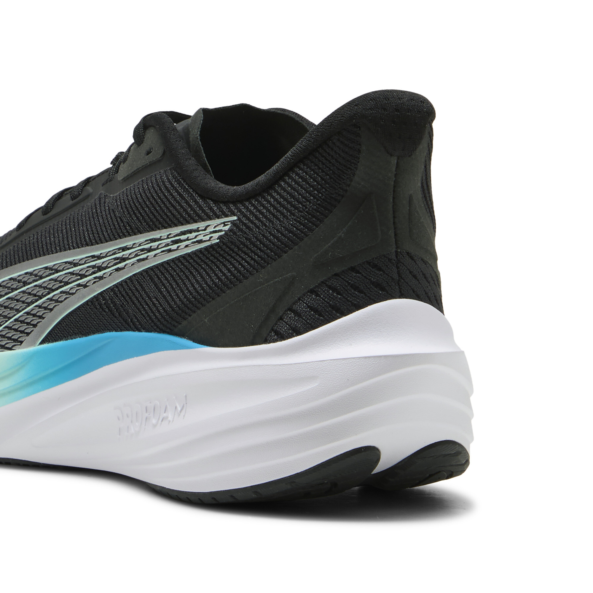 PUMA Darter Pro hardloopschoenen, Zwart/Zilver, Maat 44,5 thumbnail 5
